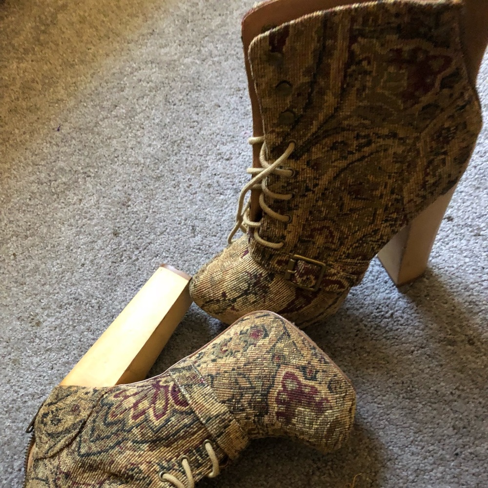 steve Madden Fabric Designed wedges